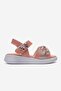 Children's Beaded Stone Velcro Sandals Pudra - 2