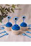 Nazar Boncuğu Cake Toothpick - Circumcision, Baby Boy Birthday, Mevlüt Table Presentation Cake Decoration - 3