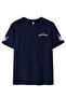 Motherhood Printed Navy Blue Oversized T-Shirt - 3