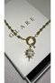 North Star Model Design Zircon Stone Stainless Steel Necklace 45+5 cm - 4