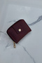 La'Graccio Paris Women's Peyar Wallet Claret Red