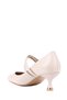 Nevo Double Buckle Pointed Toe Women's Heeled Shoes Stylish Casual Office Style - 4