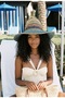 Natural Raffia Hand-Knitted Wide-Brimmed Women's Hat – Breathable Lightweight Summer Design - 2
