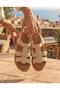 26322547Y Women's Genuine Leather Utra Comfort Sole Premium Sandals - 4