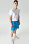 Logo Classic Men's Short Men's Cotton Shorts Blue - 4