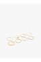 Auger 8-Piece Steel Ring Set - 2