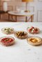 Set of 5 Crystal Presentation Bowls | Appetizers, Nuts, Biscuits & Desserts Presentation Tray |   Stylish and Durable |   Honey - 6