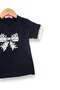 Dar Kalip! Girl's Summer Linen Shorts Set, Ages 3-4-5-6-7-8-9-10, Stylish 2-Piece Top and Bottom Set with Bow Print - 4