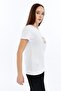 Printed Women's T-Shirt Trus White - 3