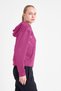 25Ntbl002125 Women's Zippered Hooded Sweatshirt - 3