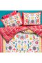 Lahor Colorful Double Cotton Satin Duvet Cover Set
