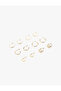 Set of 6 Steel Earrings - 2