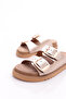 D25Yt-1445 Women's Leather Slippers - 4
