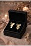 Gold Color Füsun Earring Model Earring - 3