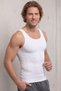 Chest, Waist and Belly Shaper Men's White Athlete Corset for Gathering and Correcting Posture - 3