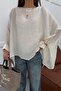 Cape Blouse White - 3