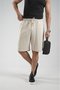 Trend Biz Beli Elastic Pocketed Pique Fabric Shorts