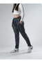 Black Background White Dot Pleated Carrot Cut Women's Trousers Cock0038 - 2
