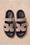 Women's Summer Stylish Sandals with Velcro Straps, Comfortable Sole, Daily Use Slippers - 2