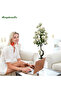 150cm Artificial Hydrangea Tree- Faux Hydrangea Plants Fake Flowers for Indoor Office Home Decor - 6