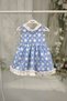 Blue Star Zero Sleeve Stylish Girl's Baby Dress - 4