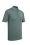 Men's Polo Collar Pocket Buttoned Short Sleeve Cotton Green T-Shirt Classic Fit - 5307 - 3