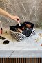 Set of 2 Hair Styling Bag & Makeup Bag Organizer Set - 6