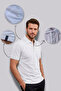 Premium 1. Classy Polo Collar Men's Lakos T-Shirt Comfortable Fit Breathable 100% Cotton - 2