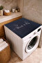 Digital Printed Washing Machine and Dryer Cover Protection Pad Non-Slip Washable