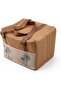 Insulated Thermal Cooler Bag with Compartments – Large Capacity Lunch & Food Storage Bag with Lid - 4
