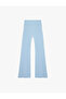 High Waist Slim Fit Spanish Leg Sports Leggings - 3