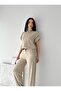 Women's Modal Fabric Zippered Vest Set Wide Leg Modern Two-Piece Set Casual Stylish Comfortable Combination - 3