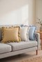 2 Pieces of Ruffled Linen Cushion Covers 40X40 cm – Decorative Cushion Covers, with Hidden Zipper - 4