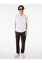 Regular Fit Short Sleeve Textured Classic Collar Shirt - 2