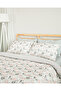 Leaf Cotton Double Turquoise Duvet Cover Set 200X220 cm Turquoise - 4