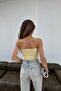 Rope Strap Crop Top Yellow - 4