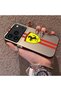 iPhone 17 Pro Compatible Silicone Edge Hard Back Anti-Fall Phone Case Ferrari Patterned - 2