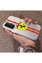 Samsung Galaxy A54 Compatible Silicone Edge Hard Back Anti-Fall Phone Case with Ferrari Pattern - 2