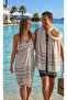 Cotton Peshtemal 100X180 cm Striped – Beach Towel, Hammam Towel, Sauna Towel, Multi-Purpose Use - 7