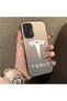 Samsung Galaxy A52S Compatible Silicone Edge Hard Back Anti-Fall Phone Case Tesla Patterned