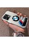 Redmi Note 13 Pro 5g Compatible Silicone Edge Hard Back Anti-Fall Phone Case Bmw Patterned - 2