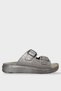 Women's Daily Slippers with Adjustable Buckle, Double Straps, Stylish Orthopedic Summer Home Beach Vacation Slippers Pla