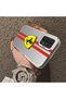 Samsung Galaxy A23 Compatible Silicone Edge Hard Back Anti-Fall Phone Case Ferrari Patterned - 3