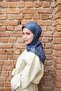 وشاح ناعم من قماش الفوال بنمط السلطان - 3