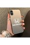 iPhone X Compatible Silicone Edge Hard Back Anti-Fall Phone Case Honda Patterned