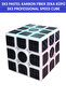 3X3 Professional Speed Cube Pastel Carbon Fiber - Carbon Fiber Professional Rubik Intelligence Patience Cube - 2