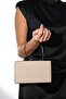 Destiny Beige Patent Leather Women's Evening Dress Bag - 4