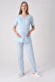Maternity Short Sleeve Pajama Set with Dressing Gown, Set of 3 - 3