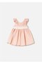 Baby Girl Belted Sleeveless Dress Powder 1903