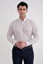Men's Slim Fit Beige Shirt g 1598 - 3